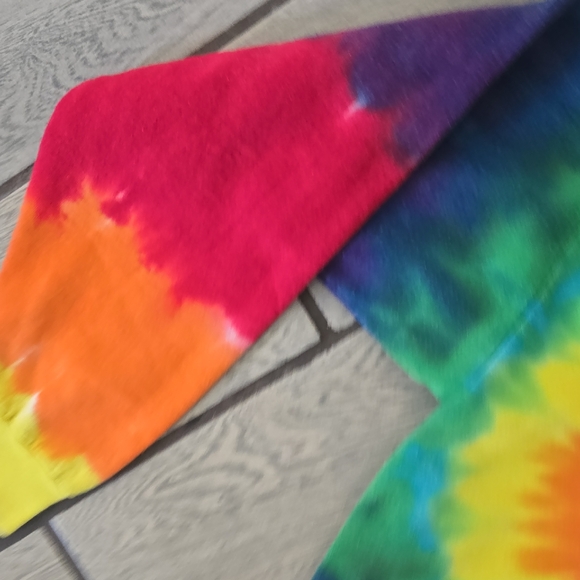 Port Authority Multicolor Tie-Dye Hoodie-Small s9 - Picture 6 of 10